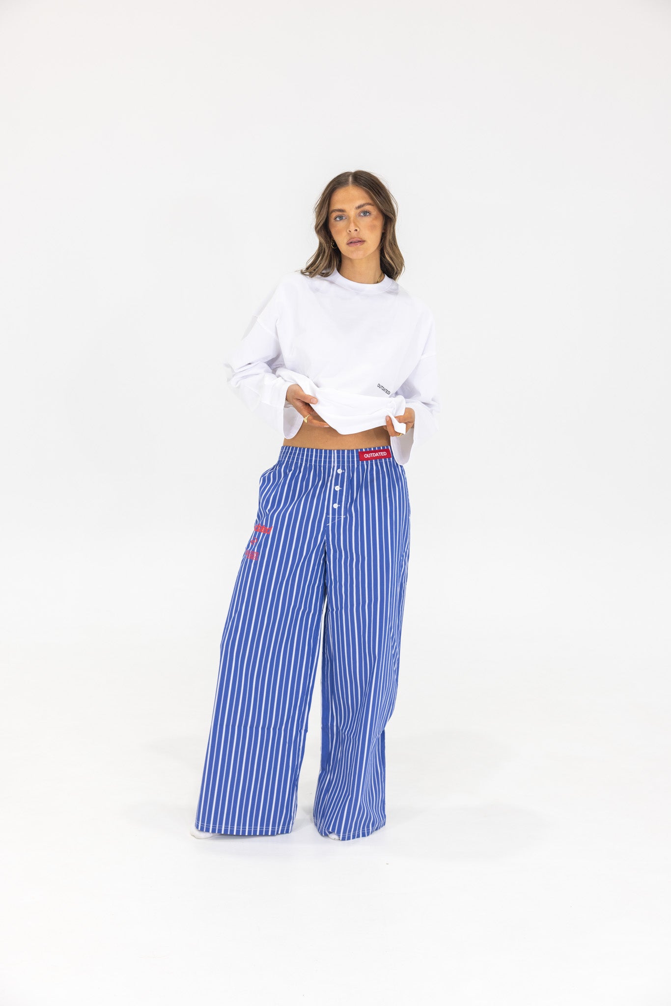 Boxer Pants Blue