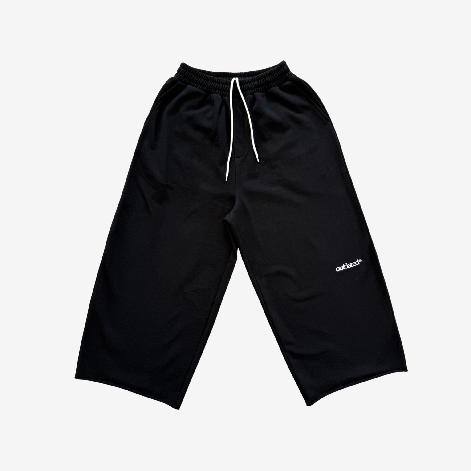 Distressed Track Black