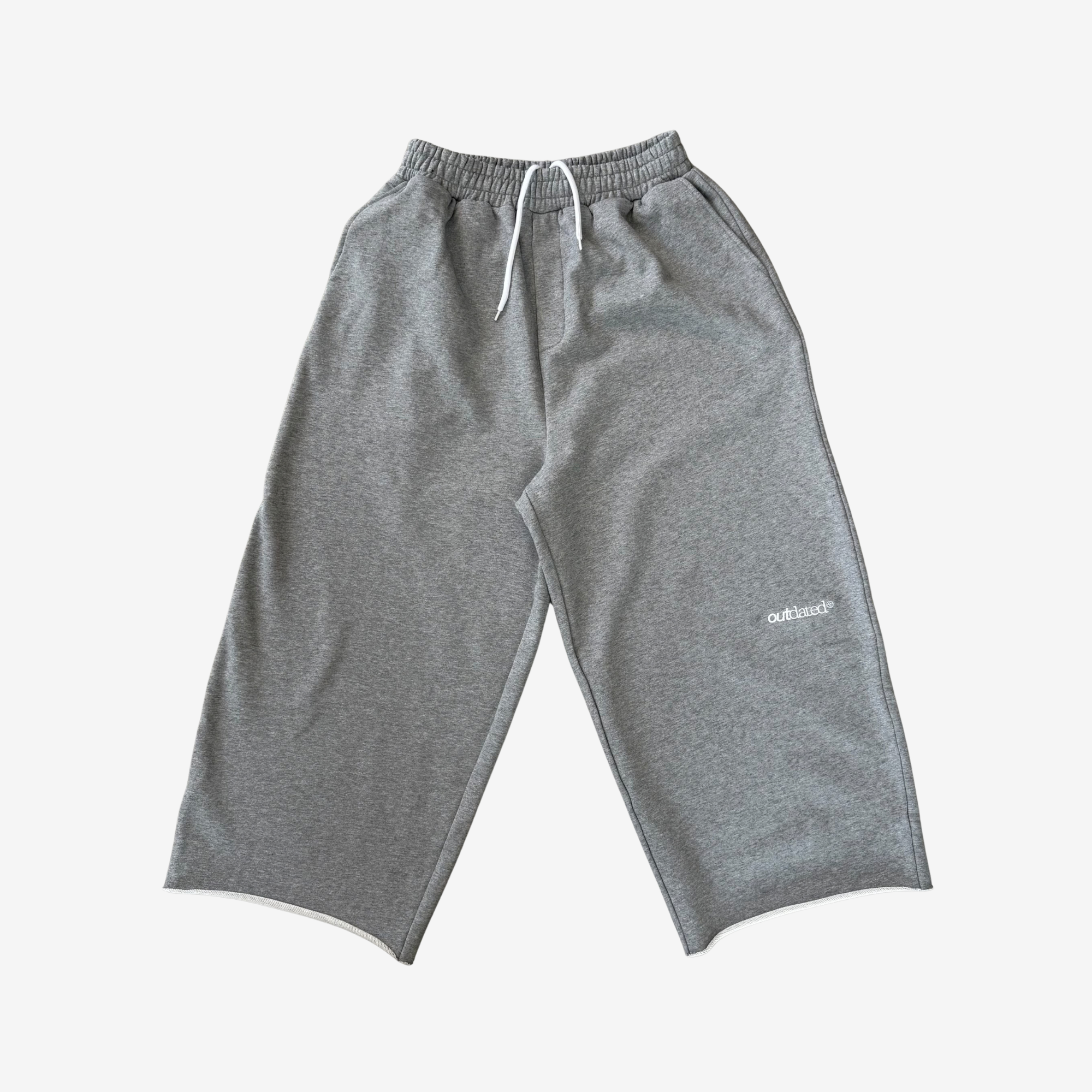 Distressed Track Heather Grey