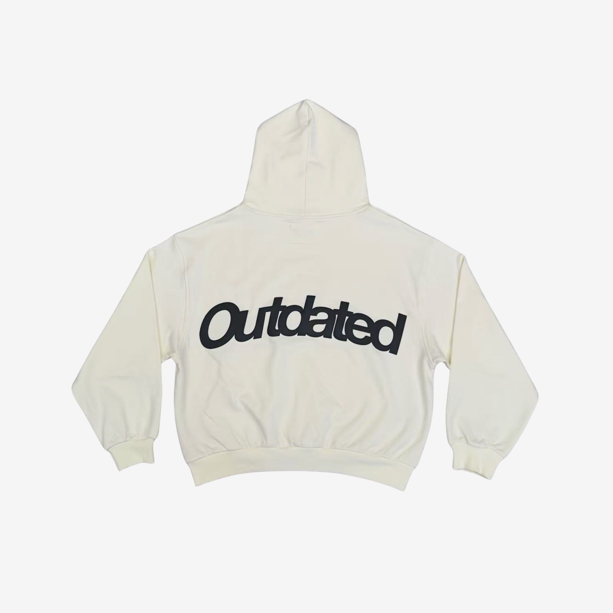 Rainbow Heart Hood Off White