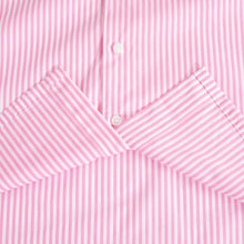 Load image into Gallery viewer, Pink Striped Short Sleeve Shirt
