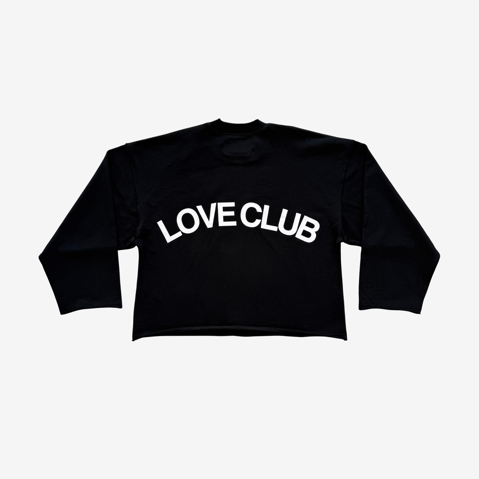 Distressed Crew Black
