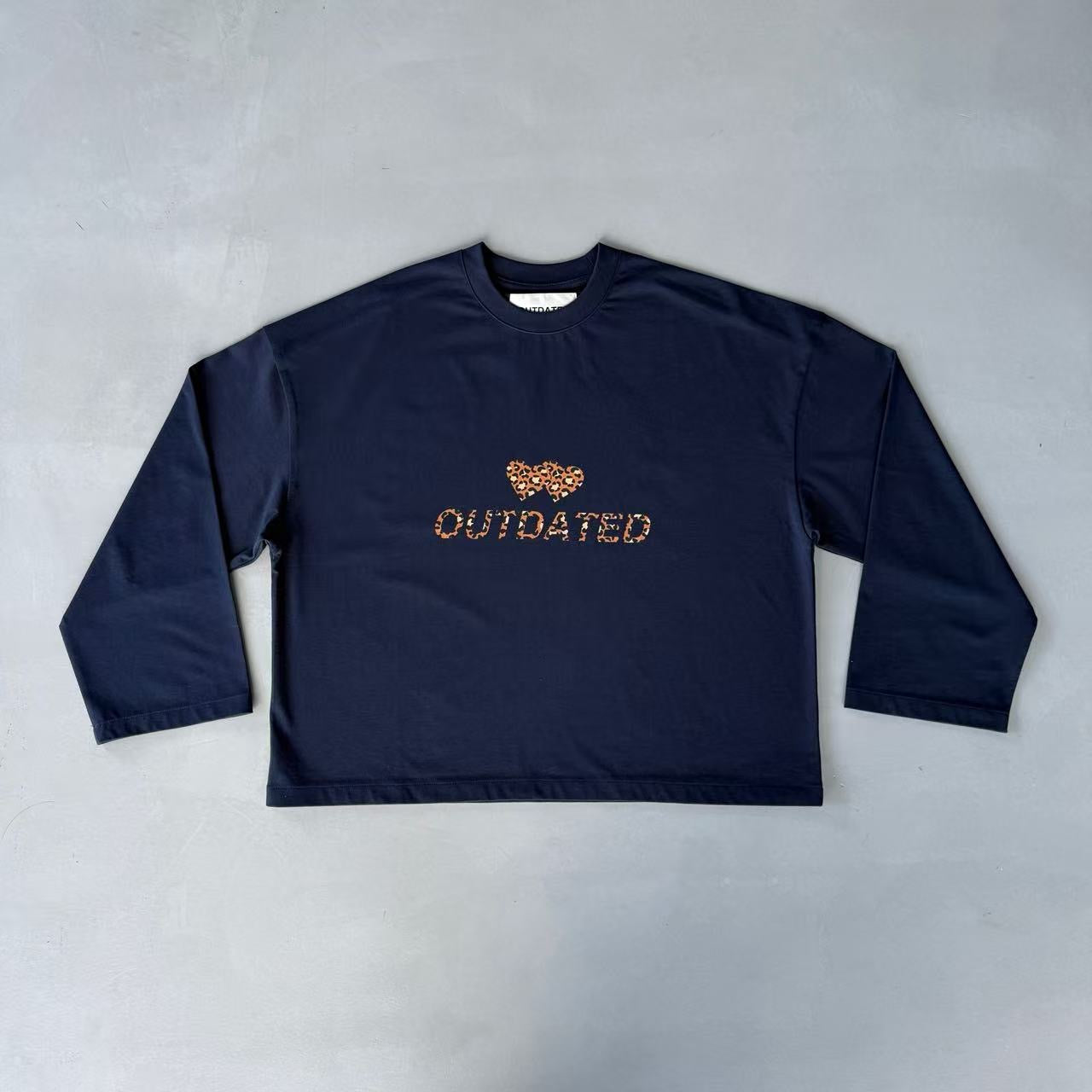 Cheetah Long Sleeve Navy