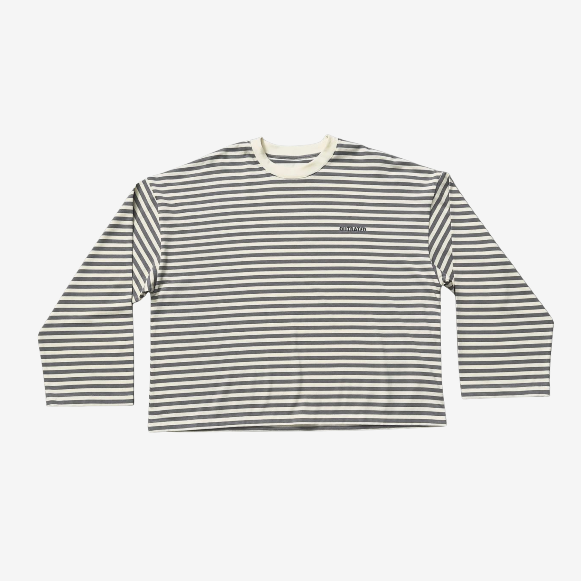 Stripe Long Sleeve Grey