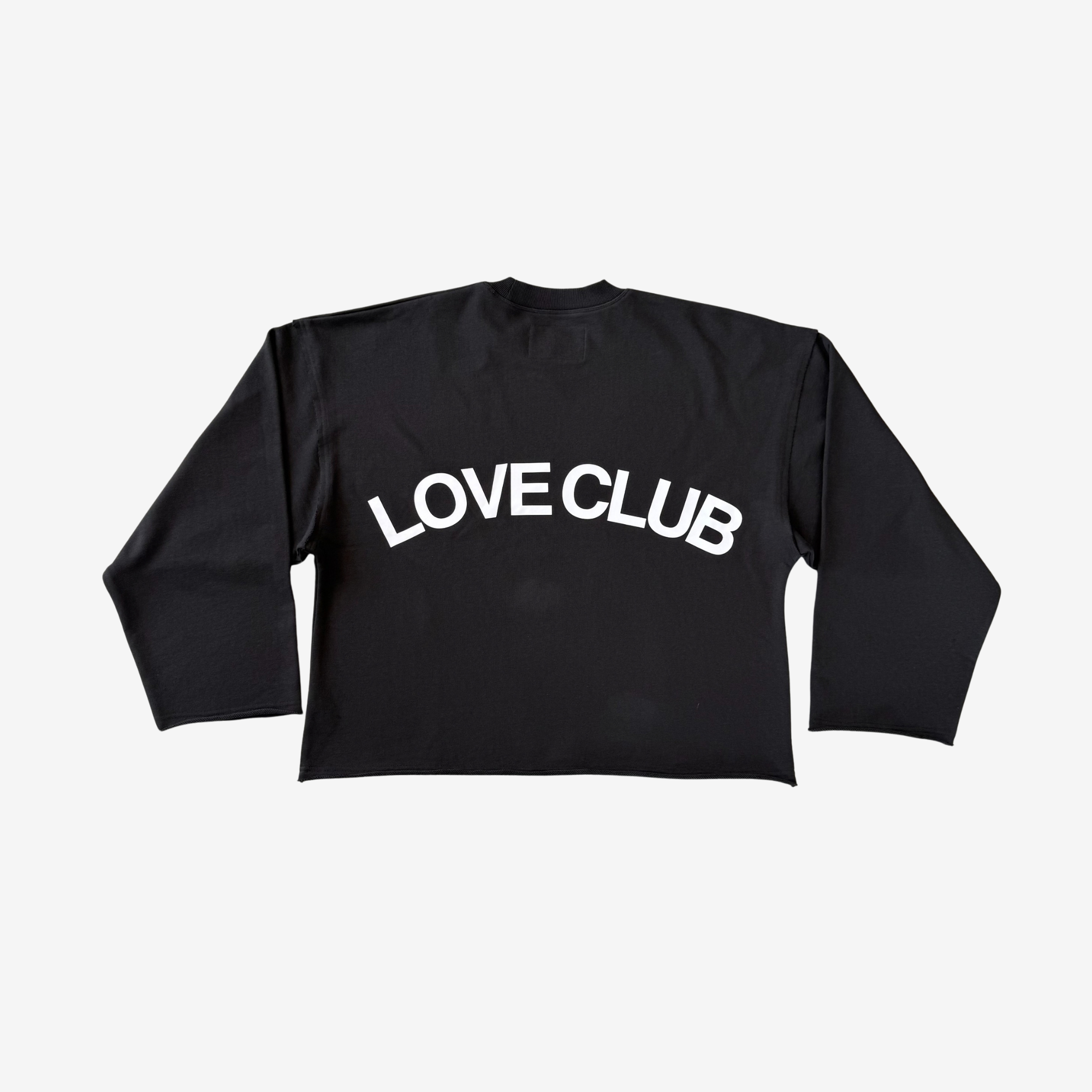 Distressed Crew Vintage Black