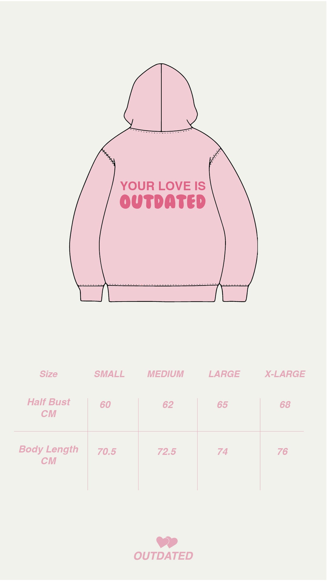 Baby Pink Hoodie