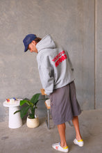 Load image into Gallery viewer, Grey &amp; Red Hoodie
