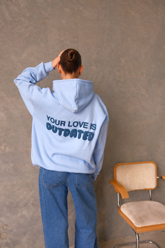 Sky blue hoodie