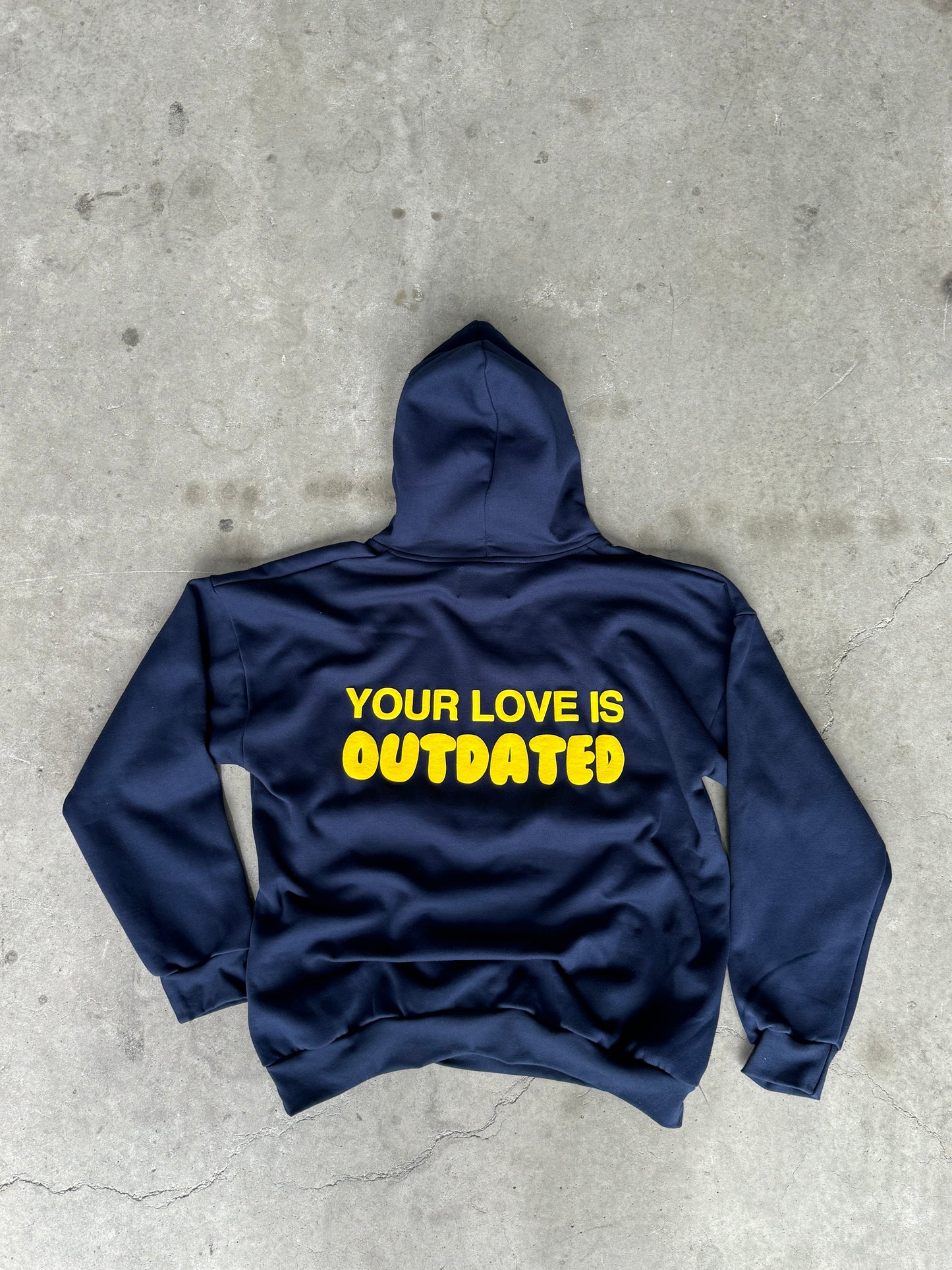 Navy & Yellow Hoodie