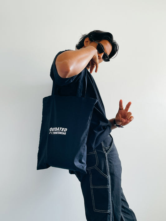 Black Sportswear Tote